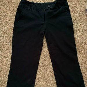Women Capri black pants